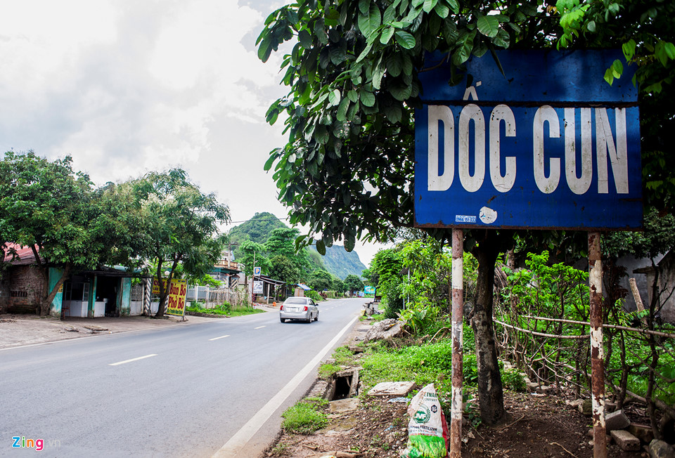 Nghĩa địa xe gặp nạn ở dốc Cun